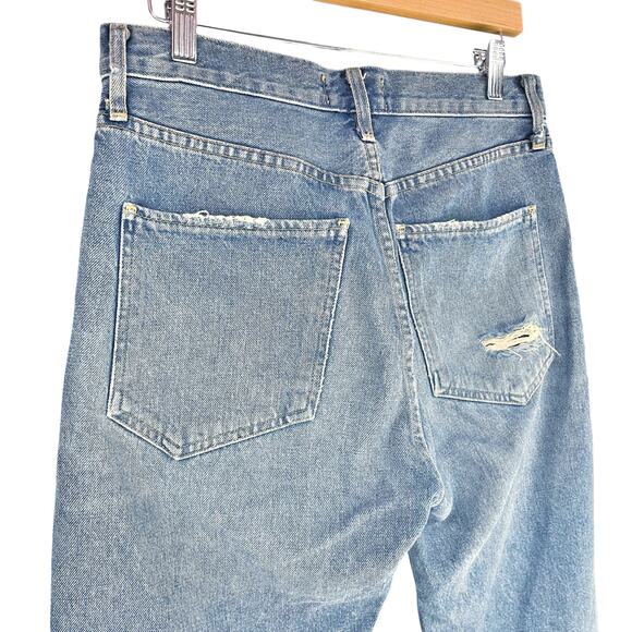AGOLDE Jamie High-Rise Classic Jeans in Dakota Wash Ripped Distressed Size 26 - Picture 6 of 8
